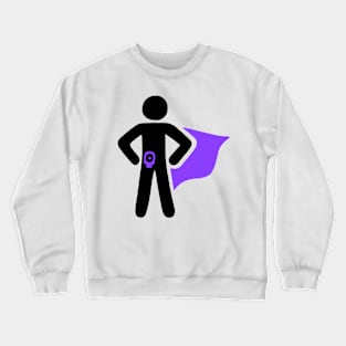 Colostomy Superhero Crewneck Sweatshirt